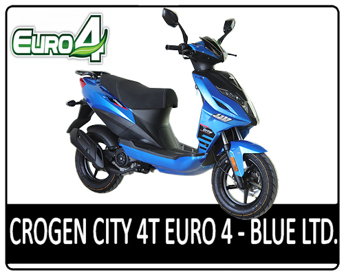 Motowell Crogen City 4T Blue Limited - EURO4